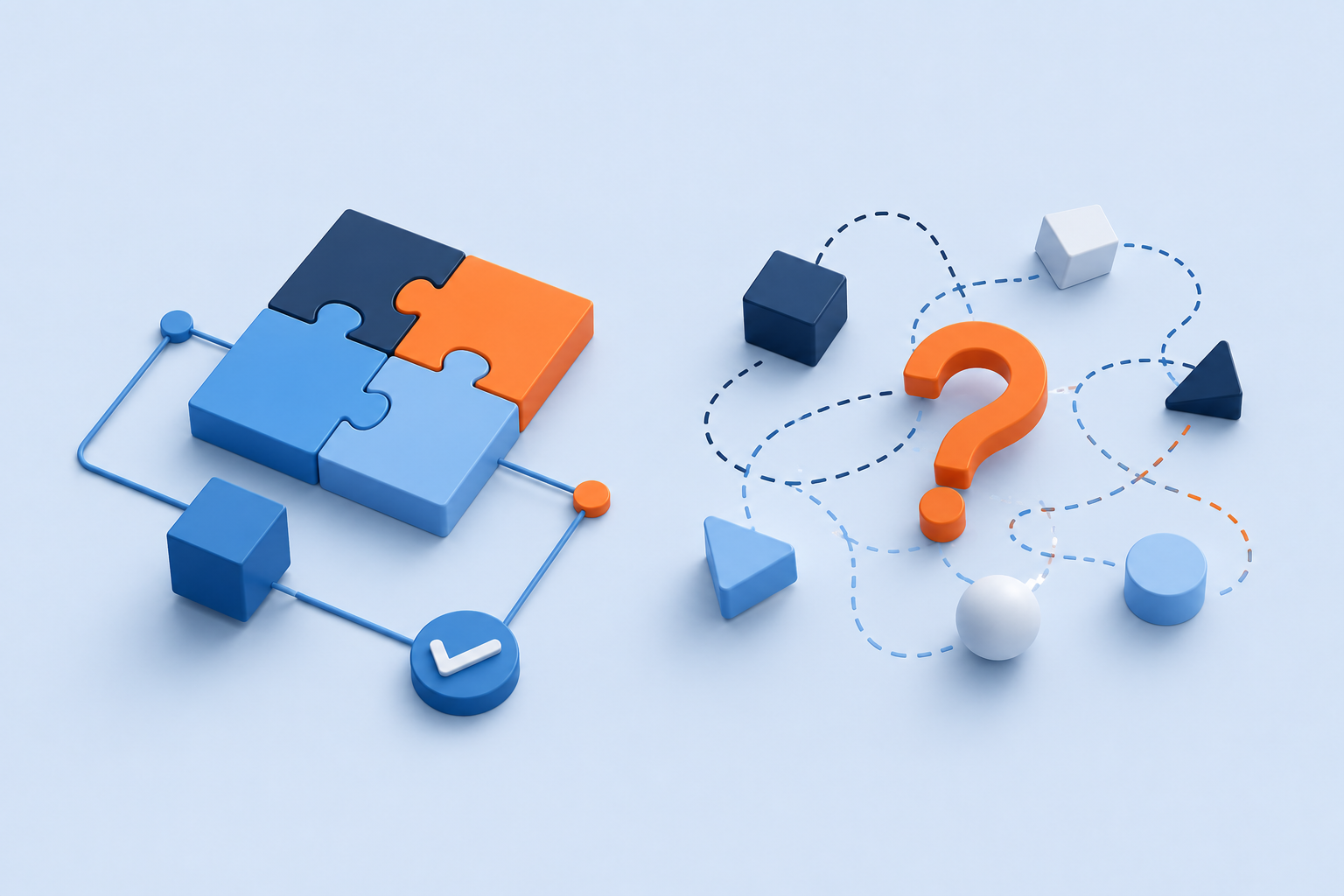 Deterministic Logic vs. Predictive Guesswork