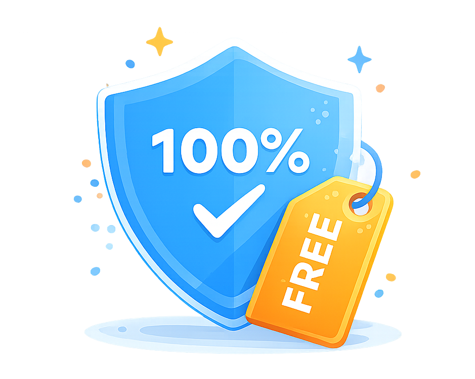 100% Free
